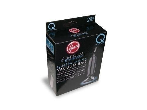 (Ship from USA) Hoover AH10000 Platinum Type-Q HEPA Vacuum Bag, 4 Count