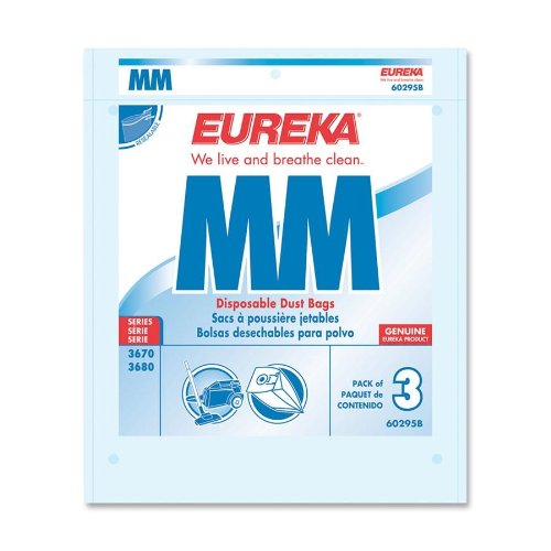 EUREKA Business Source 60295B6 Replacement Bags, for Canister SC36863A, 3/PK, WE
