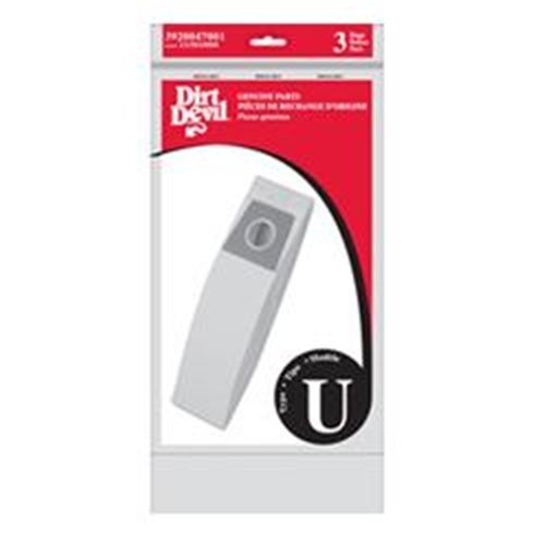 Dirt Devil Type U Vacuum Bags - 3920047001 (9 PK) by Dirt Devil