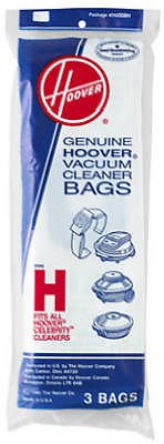 HOOVER Style H Canister Vacuum Cleaner Bag 9 Count