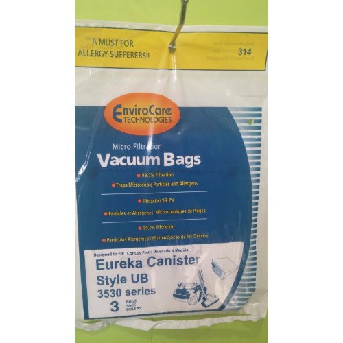 EnviroCare Replacement Vacuum Bag for 61240-12/314 / Style UB (Single Pack)