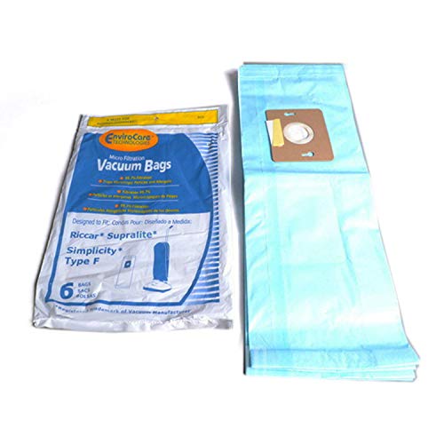 Riccar Simplicity Simplicity Riccar Type F Upright Paper Bags 6 PK # 812, A812