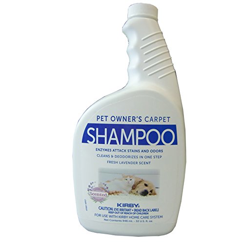 Kirby Levender Scent Vacuum Cleaner Shampoo 32.oz With Pet Stain Remover # 235406S