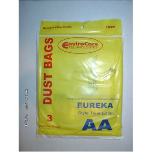 Eureka Style AA Single Wall Vacuum Bags - Generic - 3 Pack