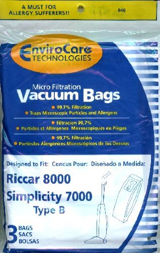Simplicity Type B Bag Generic Allergen 6 Pack