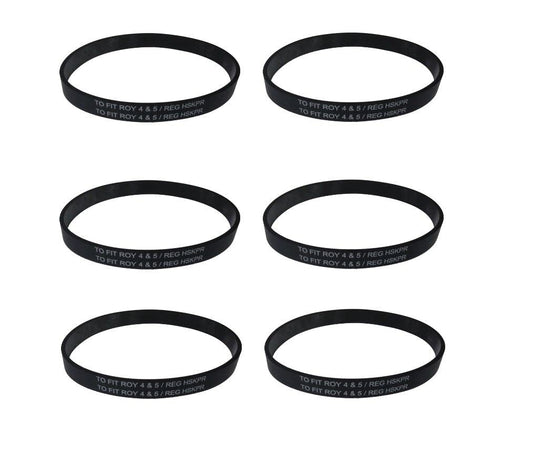 PIATAS OLE Belt for Dirt Devil (Royal) - 6 Vacuum Cleaner Belts Style 4, 5