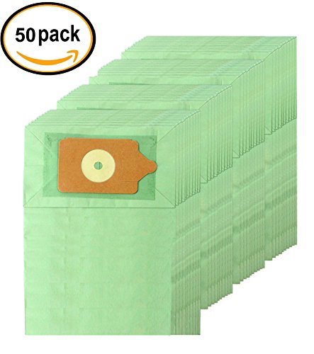 NuMatic Henry, Hetty, Basil, James Micro-Lined Premium Allergen Vacuum Bags, Fits; 604015 & NVM-1CH, (50) Bags
