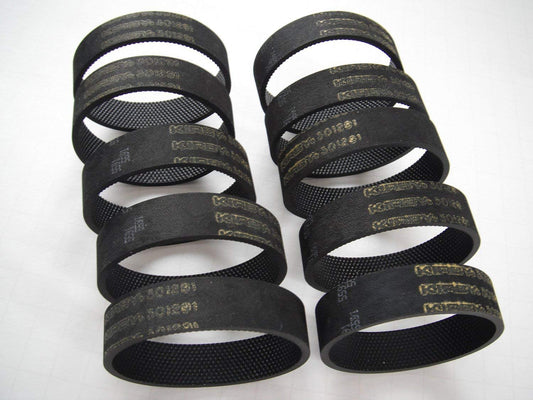Kirby Vacuum Cleaner Belts 301291-3 (10 pack) fits all Generation series models G3, G4, G5, G6, G7, Ultimate G, and Diamond Edition (limited edition)
