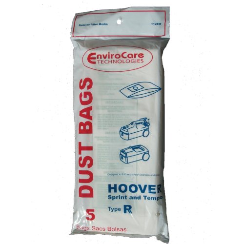 EnviroCare Replacement Vacuum Bags for Hoover Type R Sprint, Tempo, Sprint, Tempo, Hornet, PortalPower II, PTP II Vacuum Cleaners 10 Bags
