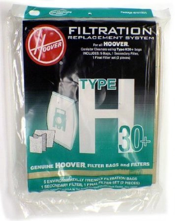Hoover H30 Telios Bags part# 40101001