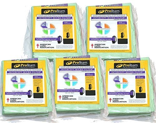 ProTeam 10 qt Backpack Bags - 5 Pack Bundle (100331) by ProTeam