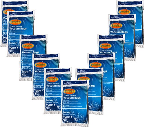33 Hoover Allergy Vacuum Type Y Bags, WindTunnel Upright Vacuum Cleaners, 43655109, 4010100Y, 4010801Y