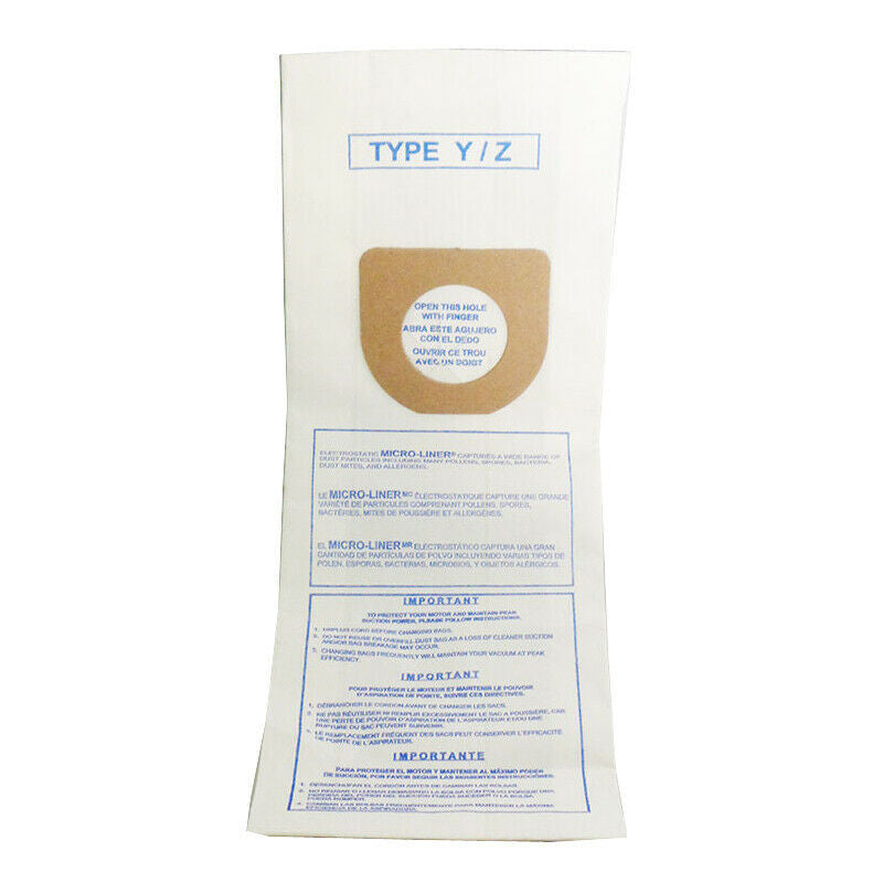 Hoover Y & Z Micro Allergen Vacuum Cleaner Bags by DVC Made in USA