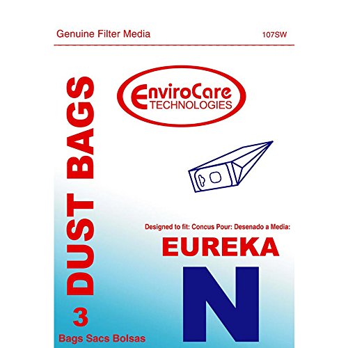 Replacement Vacuum Bag for Eureka 57988A6 / 107SW (2-Pack) Replacement Vacuum Bag