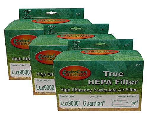 (3) Electrolux Canister Vacuum Cleaner True Hepa Filter, Aerus Guardian Encore, 8000 9000 Lux, Epic, Renaissance, 47404, 47404-g 007-2623