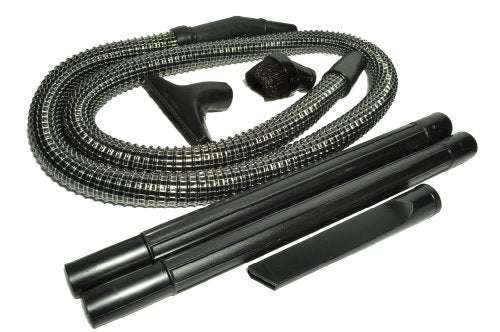 Panasonic Upright Vacuum Cleaner Replacement Hose/Attachment Kit, Contains a 6 Foot Long 1 1/4" Black Vinyl Wire Reinforced Hose, dust Brush, Upholstery Nozzle, Crevice Tool and 2 Black Plastic Wands