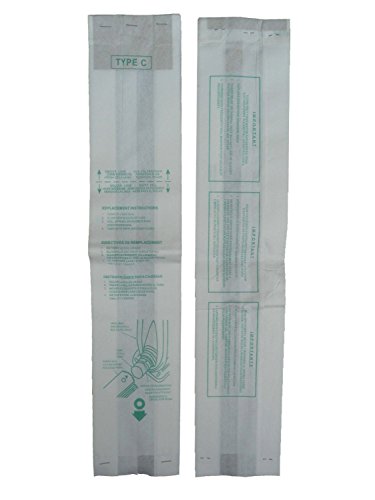 Hoover Convertible Upright Vacuum Cleaner Type C Bags 3 Pk Generic Part # 302SW