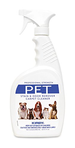 Kirby 283297 22 Oz. Pet Stain Remover, White