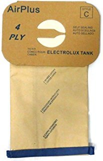 EnviroCare Replacement 4 Ply Filtration Vacuum Cleaner Dust Bags for Electrolux Canisters - Style C 48 bags