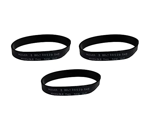 3 Pack Vacuum Belts Replacement for Hoover 38528-027 Elite Belt 38528-040