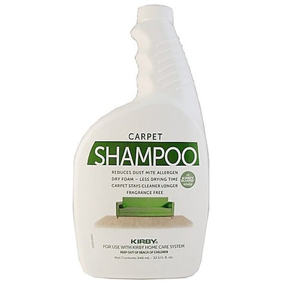 Genuine Kirby Control Formula Foaming Carpet Shampoo (Unscented) 32oz Kirby Part #252703