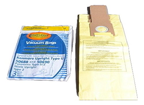 Kenmore Upright Type U,U-2,Z 5068 Paper Bags 3 PK # 159