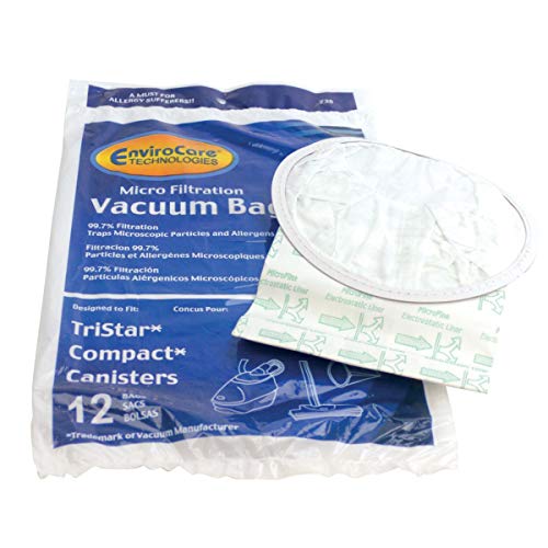 Tristar/compactpaper Bag, Compact Tank Microfilter Env 12pk