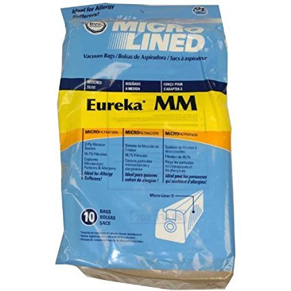 DVC Replacement for Eureka Vacuum Mighty Mite MicroLined MM Vacuum Bags | Replacement Parts to Keep Clean and Breathe Easy | 2-Ply Micro Filtration Stops 99.7% of Particles | 40 Pack