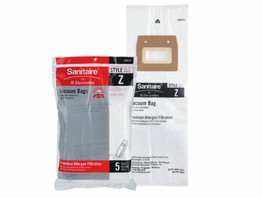 Genuine Eureka Sanitaire Style Z Vacuum Bags Premium Allergen Type Vac 63881A-10