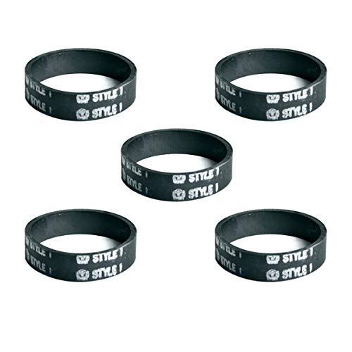 5 Replacement Part for Dirt Devil, Royal 501, 503, Style 1, Hand Vac Flat Belts # Compare to Part 1232240001