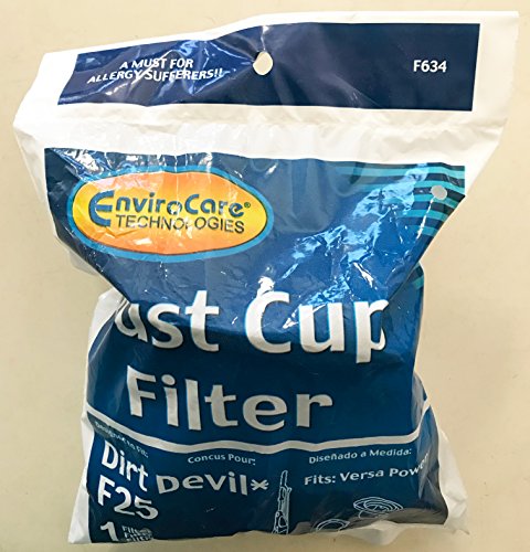 Dirt Devil 083405 Series Swift Stick Vacuum Style F-25 Filter