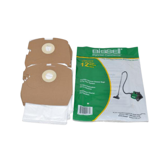 Bissell BGC3000 Vacuum Cleaner Paper Bags (1 Pack 12 Bags) :- 19-2494-08