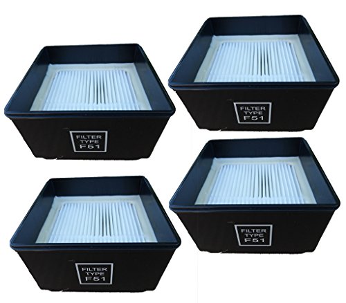 EnviroCare 4 F51 Filter Compatible with/Replacement for Dirt Devil Style F51 HEPA Exhaust Filter Vacuum Cleaner #304008002