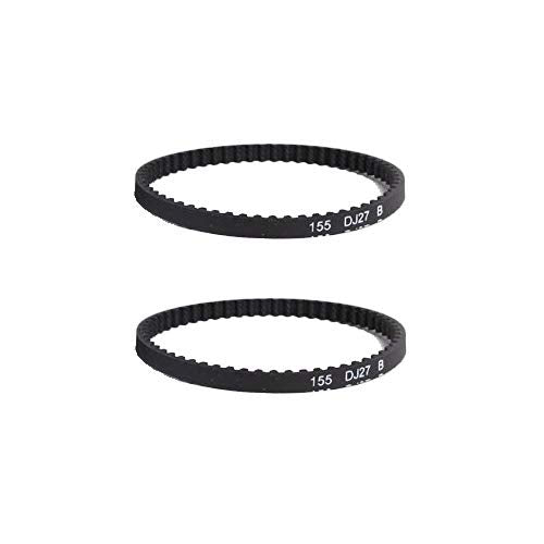 Replacement Part For Bissell 1699 ProHeat Steam Vacuum Geared Brush Belts 2 Pk Part # compare to part 18-3300-02