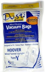 Hoover "Y" Micro-Filtration Vacuum Bags #4010100Y - Generic -63 Bags