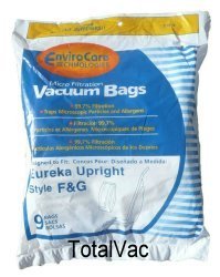 Eureka Vacuum Style F&G Bags - 9 Micro-Filtration Bags