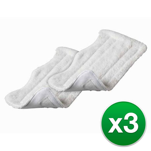 Replacement Cleaning Pads for Shark XT3101 / 1108 by Envirocare (3 Pack)