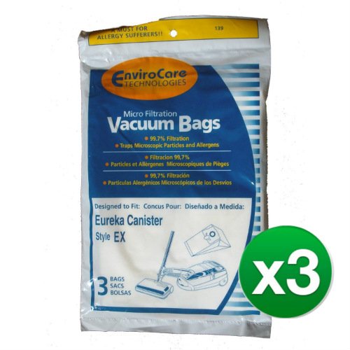 EnviroCare Replacement Vacuum Bag for 60284B / 139 / 60284 (3 Pack)