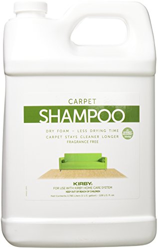 Kirby 1gal.Unscented Carpet Shampoo (4 pack)