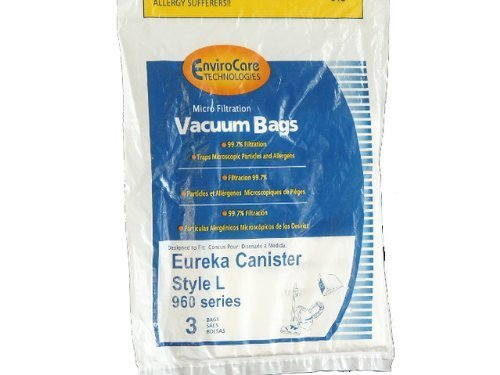 27 DESIGNED TO FIT EUREKA L VACUUM BAGS