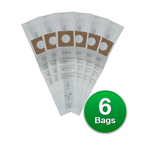 EnviroCare Replacement Vacuum Bag For 3670147001 / Type D / 123SW (2 Pack)