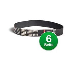 Genuine Vacuum Belt for: Oreck 79095-01 / 7909501 (6-Pack)