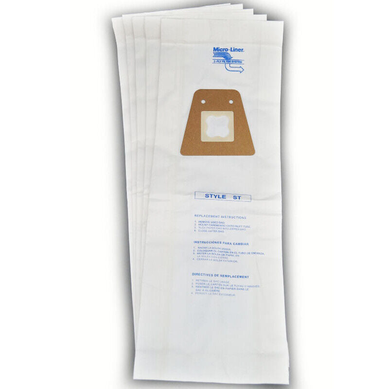 DVC Eureka Sanitaire ST 63213 Micro Allergen Vacuum Cleaner Bags Made in USA [ 15 Bags ]