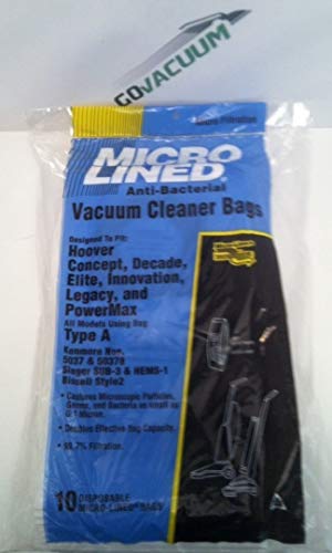Hoover Type S Vacuum Bags -10 Pack