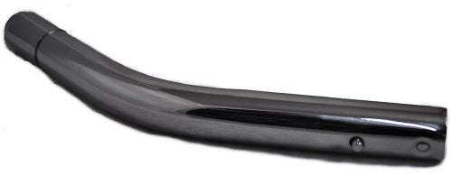 Compact and Tristar Replacement Curved Chrome Metal Hose End with Button Lock
