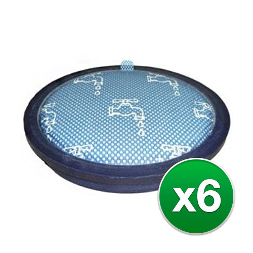 Replacement HEPA Vacuum Filter for Envirocare 91123601 / F974 Filter (6 Pk)