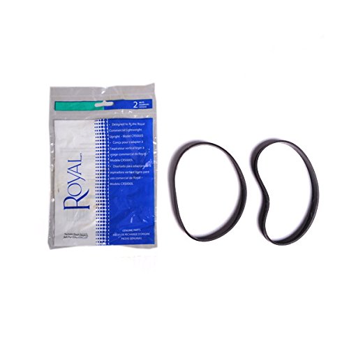 Royal CR50005 Upright Vacuum Cleaner Flat Belts 2PK # AR20060