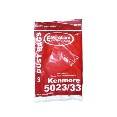 Kenmore 5023 and 5033 Style E Vacuum Bags - 3 Bags