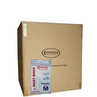 1 Case (50 pkgs) Hoover Type M Dimension Canister Vacuum Cleaner Bags