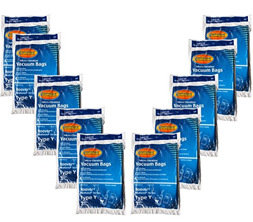 30 Hoover Allergy Vacuum Type Y Bags, WindTunnel Upright Vacuum Cleaners, 43655109, 4010100Y, 4010801Y